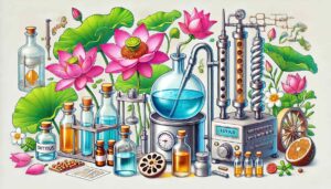 Cách chưng cất tinh dầu hoa sen siêu đơn giản tại nhà